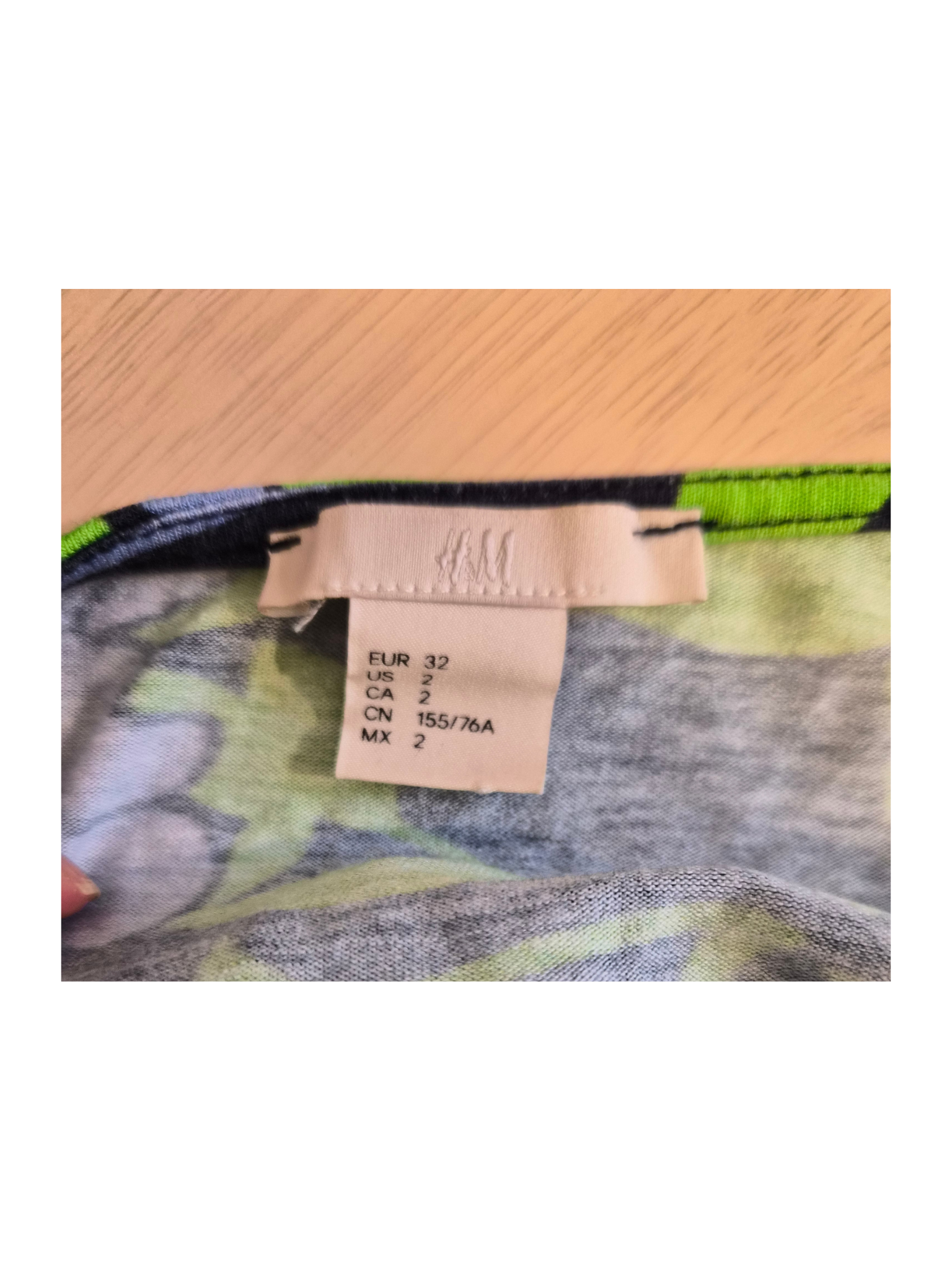 H&M Floral Twist Maxi Dress – Size XS (EUR 32 / US 2)