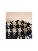Trendyol Houndstooth Ruffle Mini Skirt – Size XXS (EU 32)