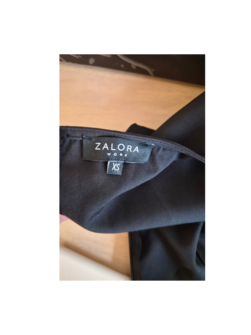 ALORA Work Black Square Neck Mini Dress (Brand New)