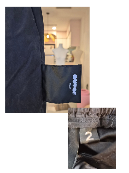 OUTOFMODE Black Utility Pants – Size 2