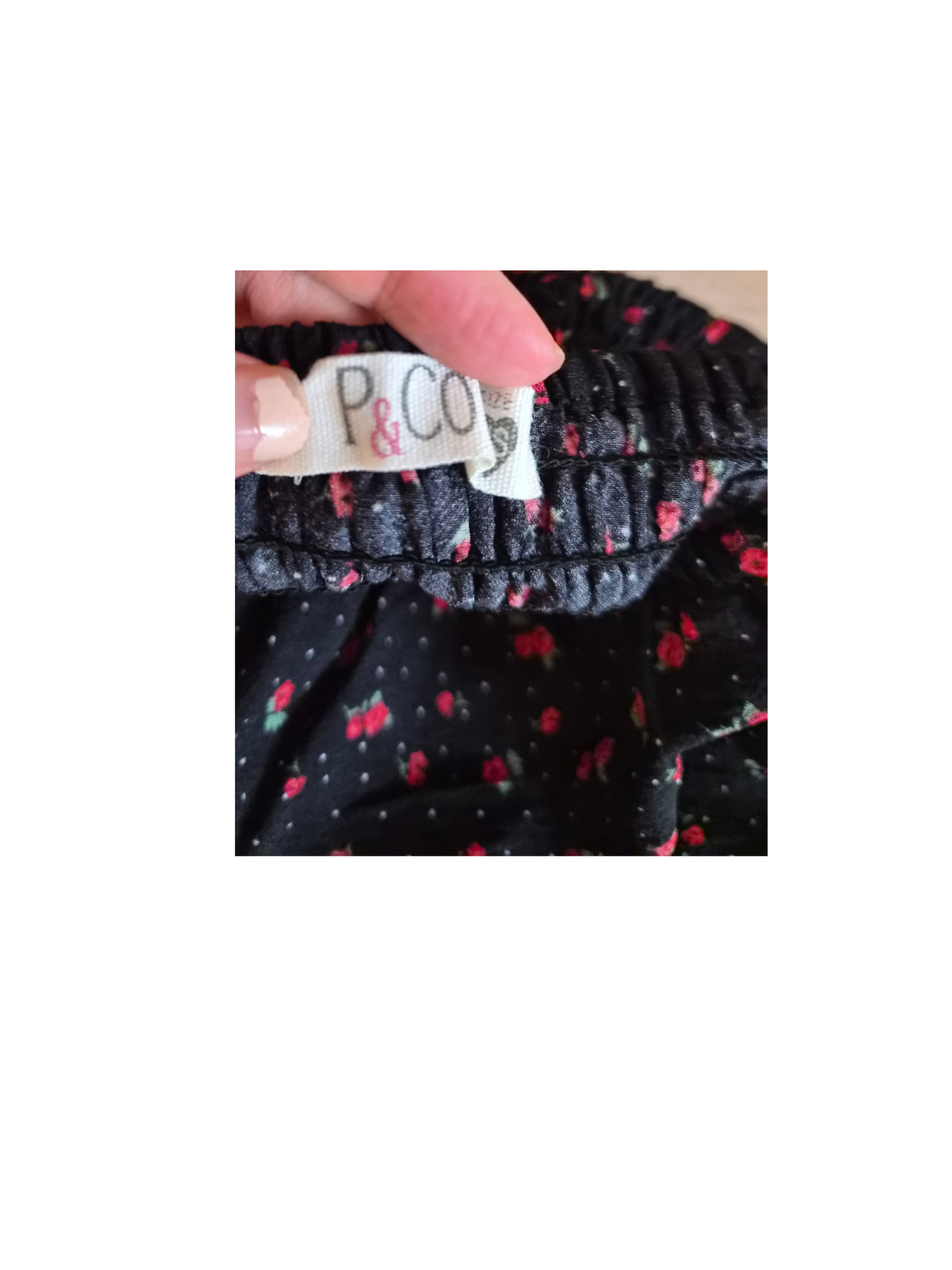 P&Co Floral Puff Sleeve Mini Dress – Size S