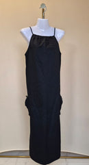 P&Co Black Utility Maxi Dress – Size S