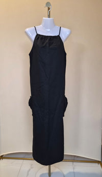 P&Co Black Utility Maxi Dress – Size S