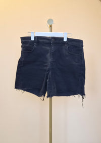 American Eagle Next Level Stretch Black Denim Shorts