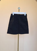 Black Utility Mini Skirt- Size S
