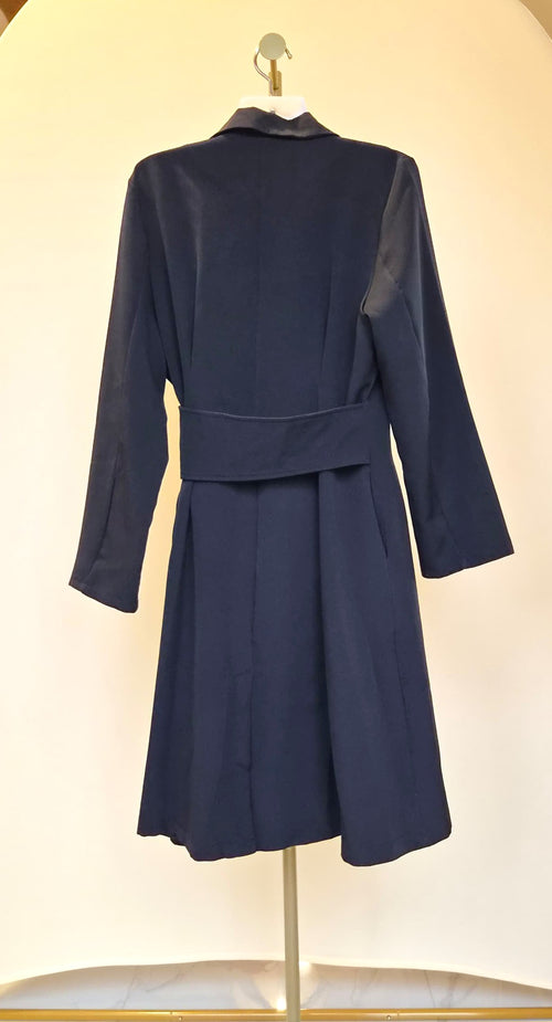 Black Double-Breasted Blazer Dress – Size XXL